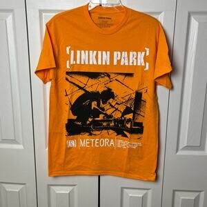 Linkin Park Shirt Orange Medium Meteora